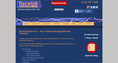 Desktop Screenshot of berwickelectric.com